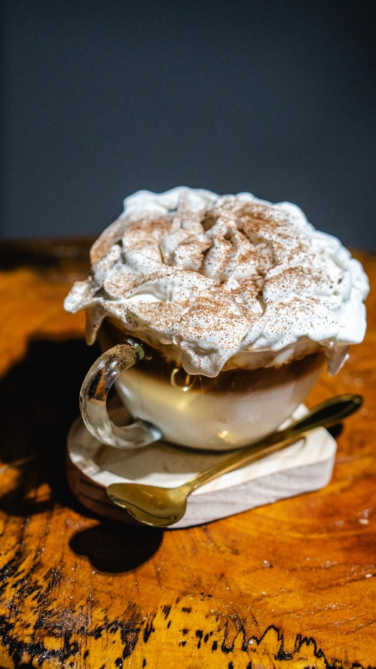 Expresso ao Leite Gelado com Chantily